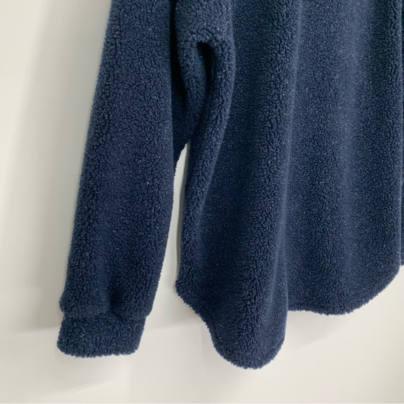 Vintage Art Unlimited Sportswear Embroidered Cardinal Sherpa Cardigan Sweater - Picture 10 of 16